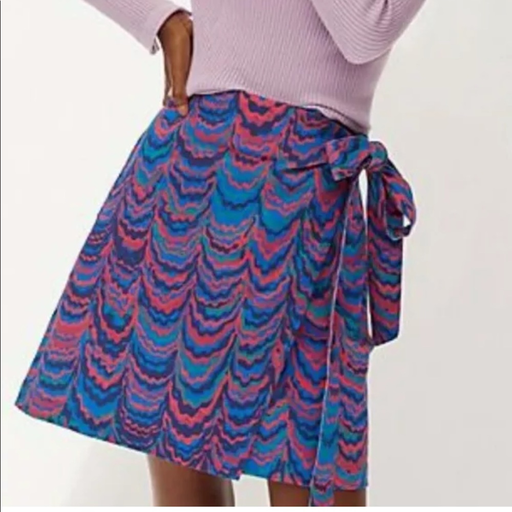 Anthropologie porridge Iris wrap skirt sz small